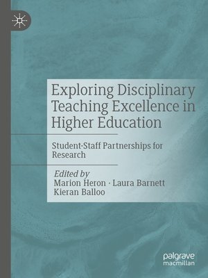 cover image of Exploring Disciplinary Teaching Excellence in Higher Education